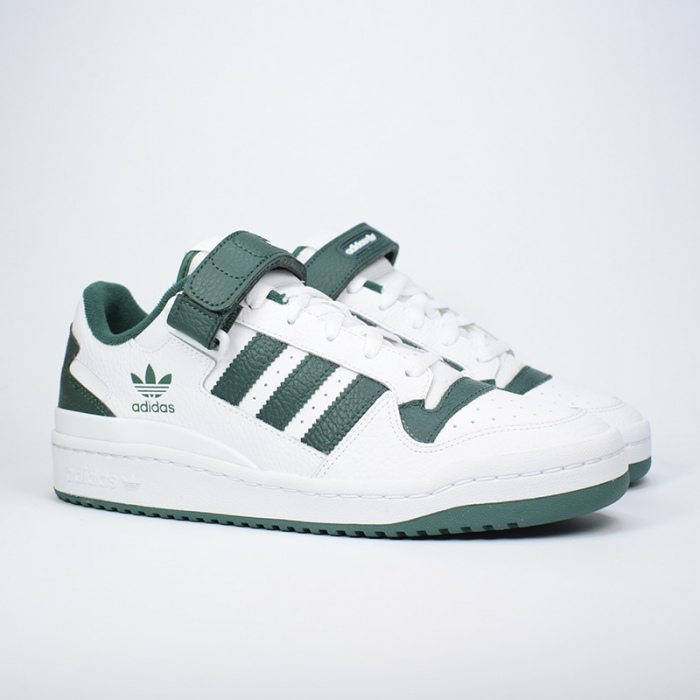ADIDAS FORUM LOW CLOUD WHITE/COLLEGIATE GREEN GY5835