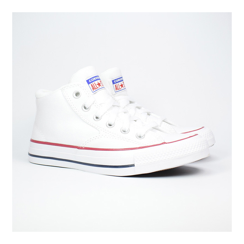 CONVERSE CHUCK TAYLOR ALL STAR MALDEN STREET MID WHITE/RED/BLUE A00812C