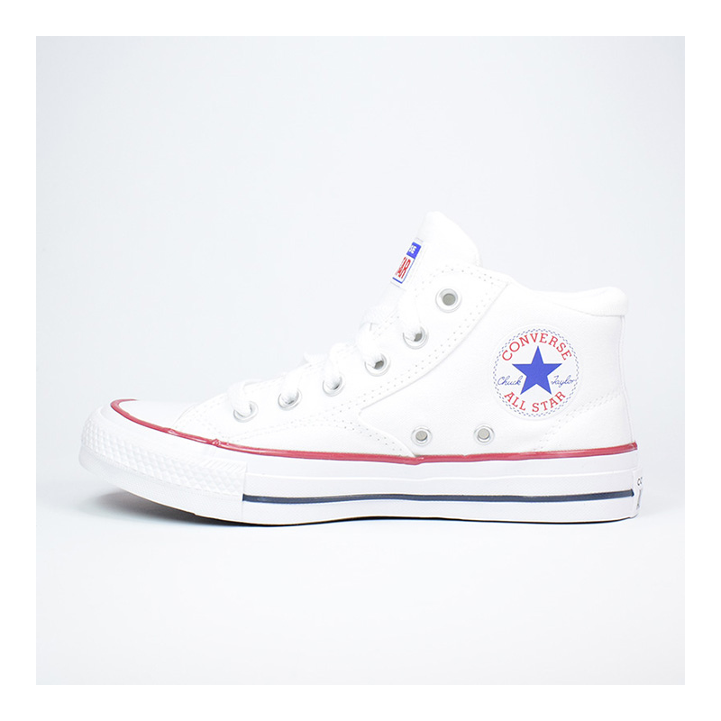CONVERSE CHUCK TAYLOR ALL STAR MALDEN STREET MID WHITE/RED/BLUE A00812C