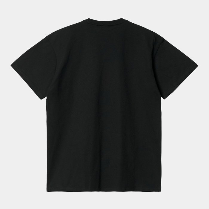 CARHARTT WIP S/S CHASE T-SHIRT BLACK/GOLD I026391