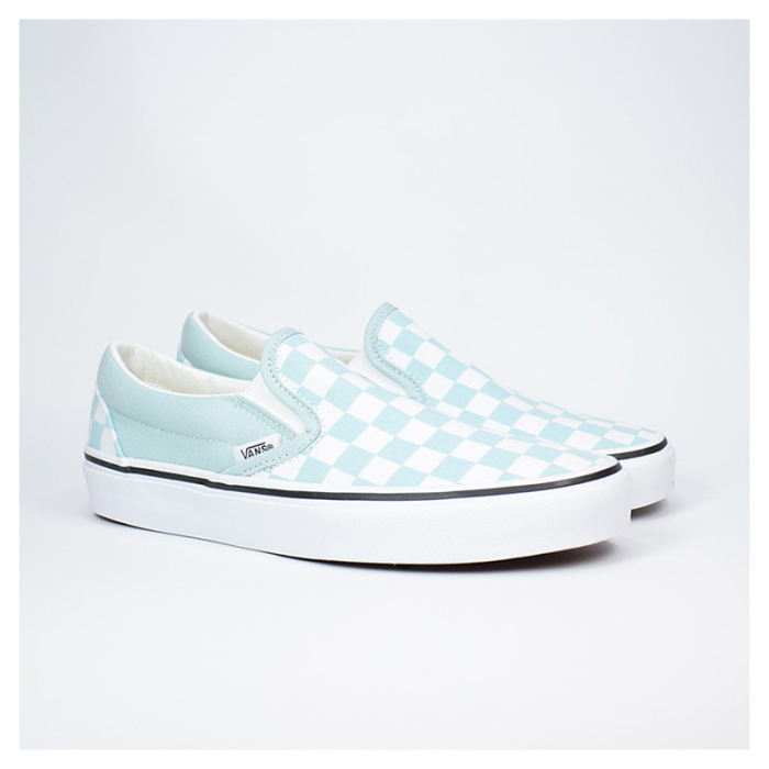 VANS CLASSIC SLIP-O COLOR THEORY CHECKERBOARD BEIGE VN0A7Q5DBLL1