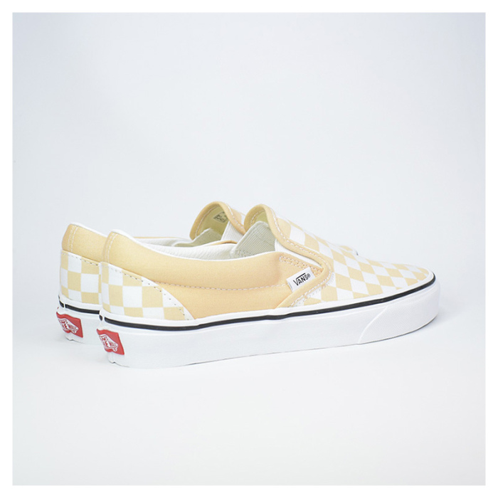 VANS CLASSIC SLIP-O COLOR THEORY CHECKERBOARD BEIGE VN0A7Q5DBLL1