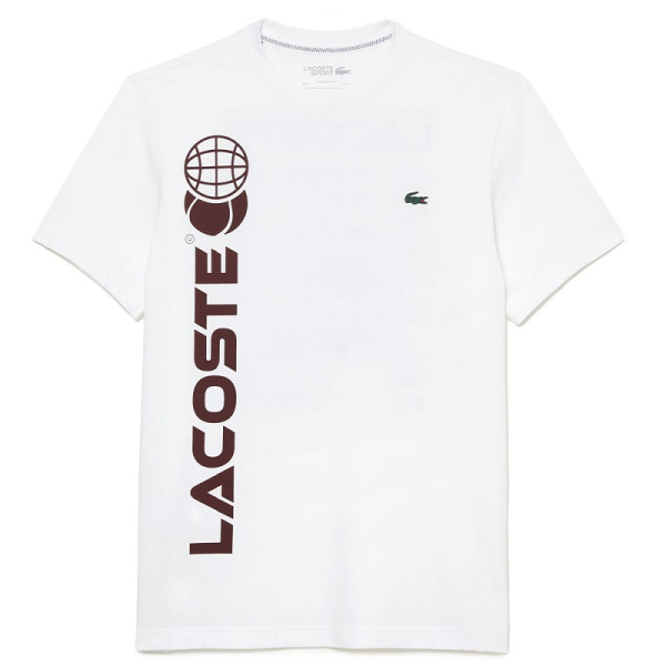 Camiseta Lacoste x Daniil Medvedev Blanca TH1795-00-001