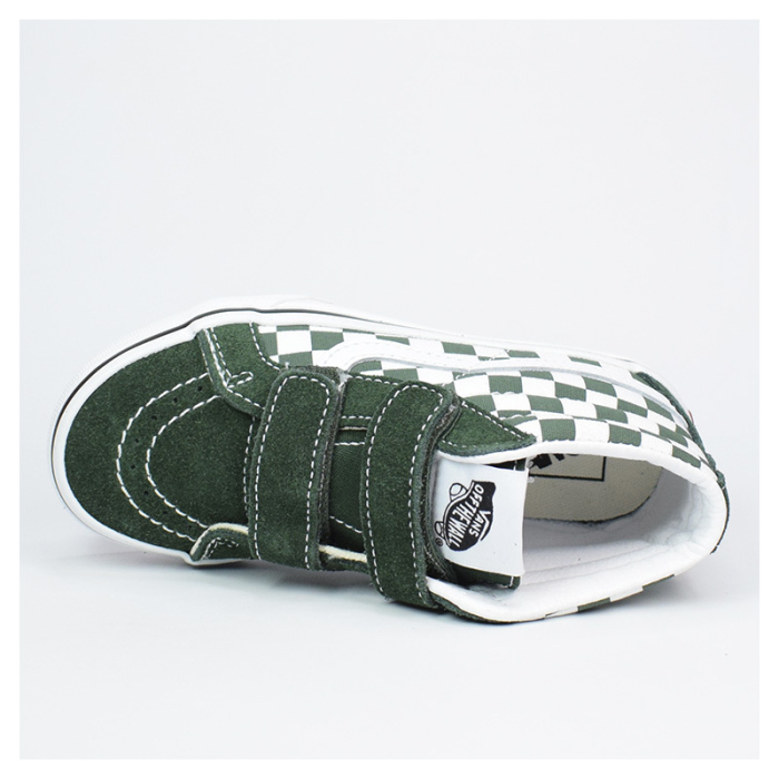 Zapatillas Vans Sk8-Mid Reissue Color Theory Checkerboard Verde VN00018TBD6