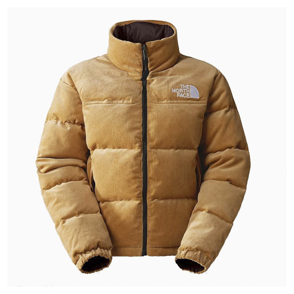 Chaqueta The North Face W 92 Reversible Nuptse Almond Butter / Brown para Mujer NF0A831JKOK