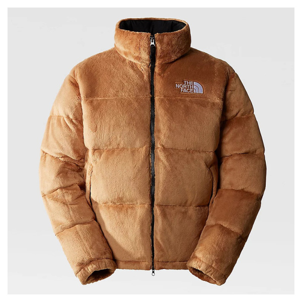 The North Face Versa Velour Nuptse Jacket Almond Butter NF0A84F7I0J