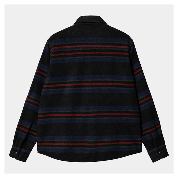 Chaqueta Carhartt Wip Oregon Shirt Jacket Starco Stripe Black I032272