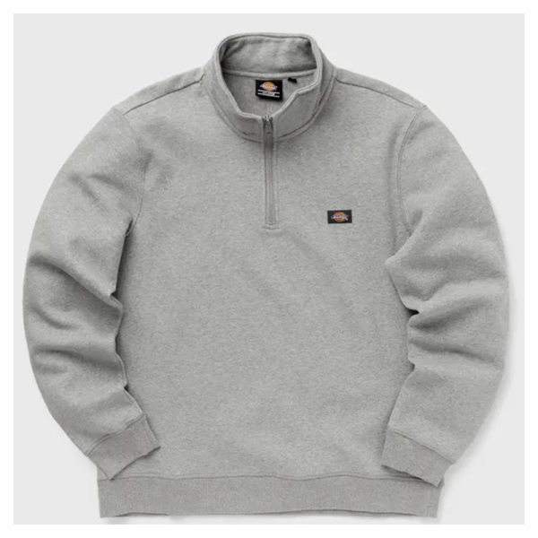 Sudadera media cremallera Dickies Oakport Grey DK0A4XCEGYM