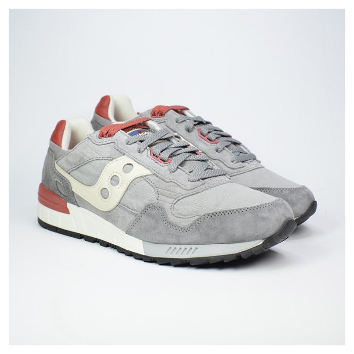 Saucony Shadow 5000 Grey/Red S70810-2