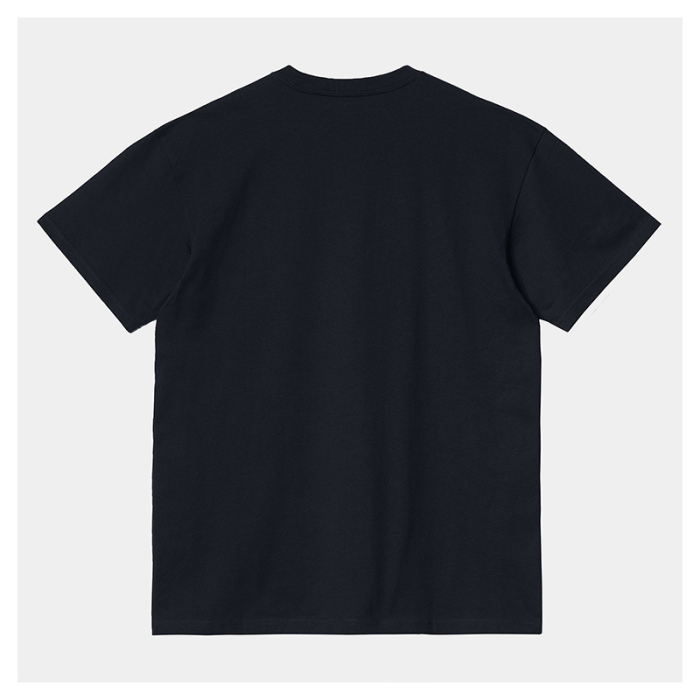 Camiseta Carhartt Wip S/S Chase T-Shirt Dark Navy/Gold I026391