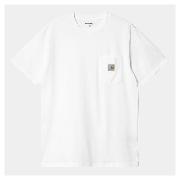 Camiseta Carhartt Wip S/S Pocket T-Shirt White I030434