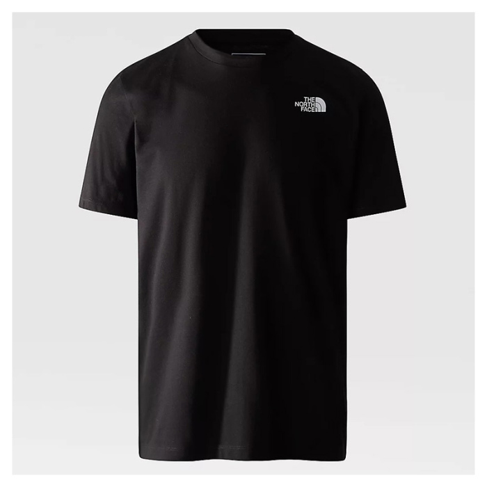 The North Face M Foundation Graphic S/S Tee Black/Blue NF0A86XHOGF1