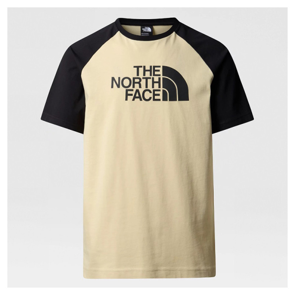 Camiseta The North Face M S/S Raglan Easy Gravel NF0A87N73X41