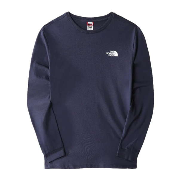 The North Face M L/S Simple DomeTee Navy NF0A87QN8K2