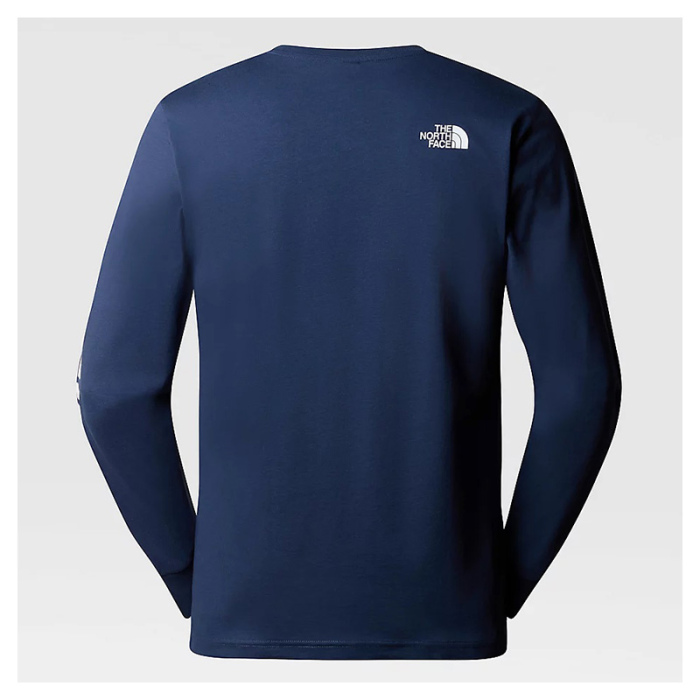 The North Face M Mountain Play L/S Tee Navy NF0A87EM8K21