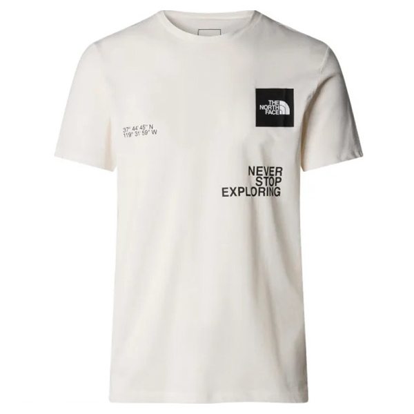 Camiseta The North Face M Foundation Coordinates Graphic White NF0A882ZV3L