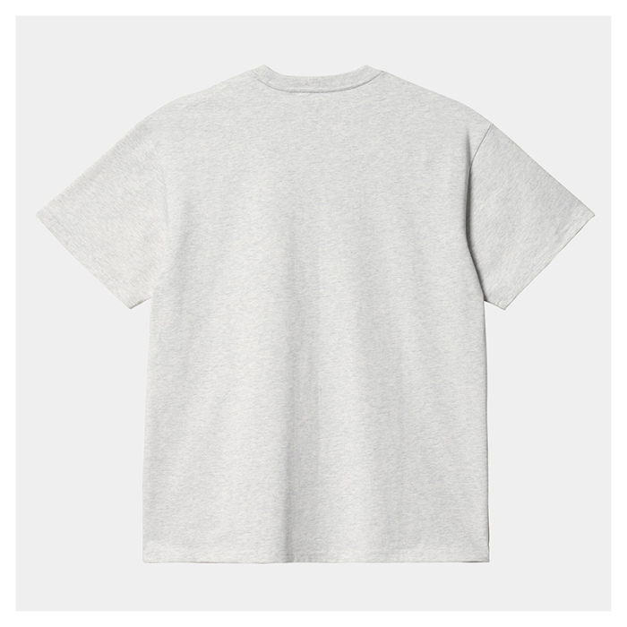 Carhartt Wip S/S Chase T-Shirt Ash Heather/Gold I026391
