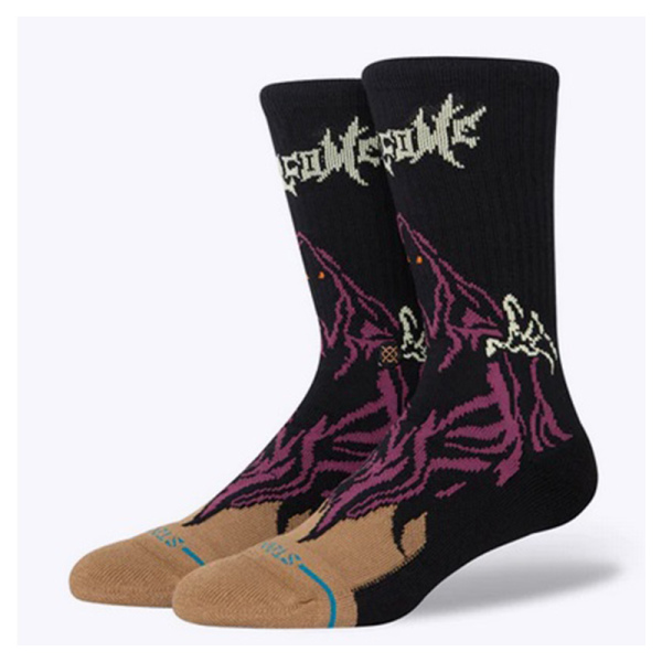 Stance Welcome Skelly Crew A556A24WSC-BLK