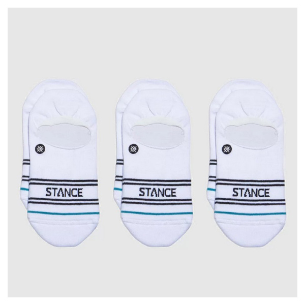 3 Pack Stance socks No Show White A145D20SRO-WHT