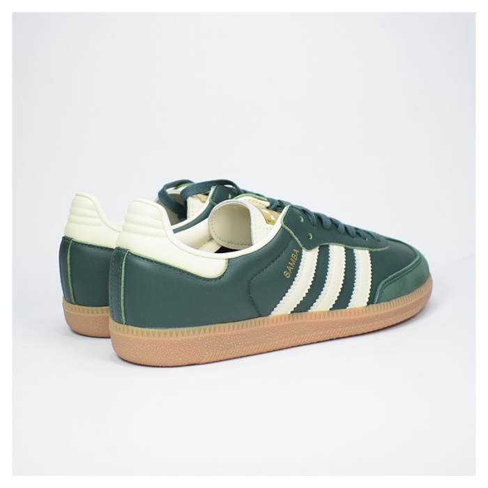 Zapatillas Adidas Samba OG W Green/White/Gold IE0872