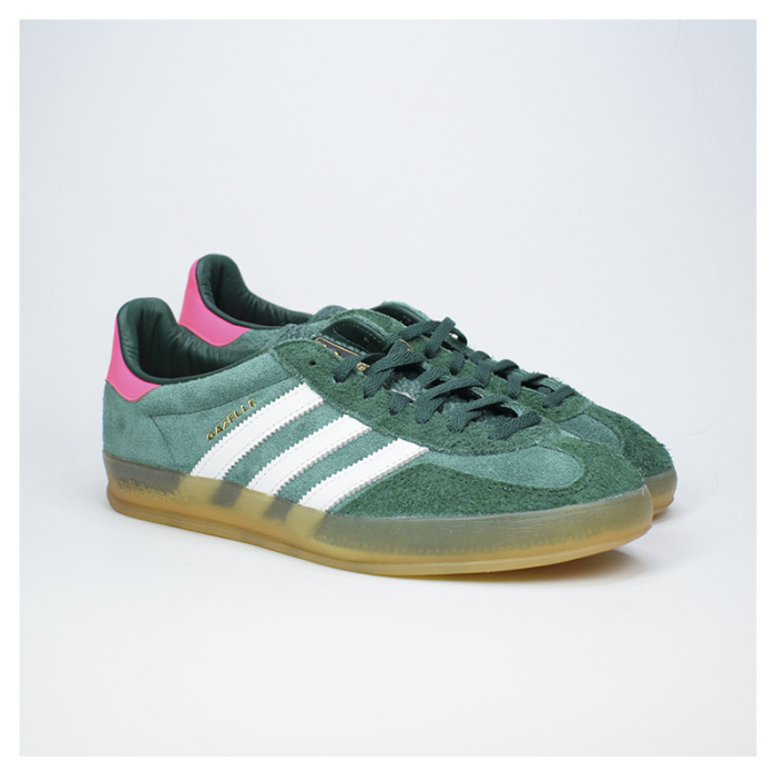 Zapatillas Adidas Gazelle Indoor W Green/White/Pink IG5929