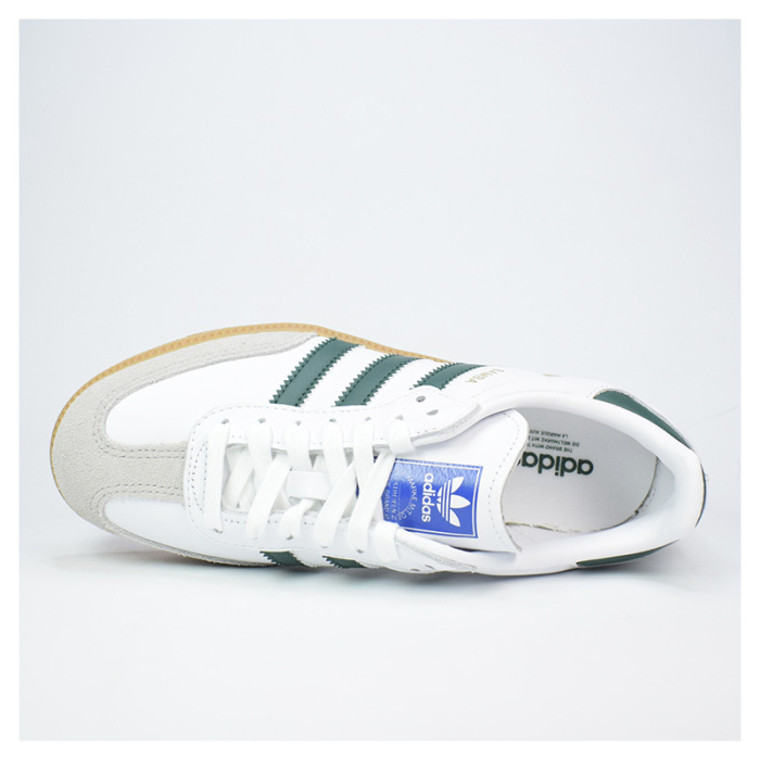 Zapatillas Adidas Samba OG Blanca/Verde IE3437