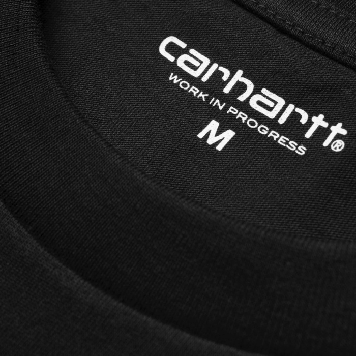 Camiseta Carhartt Wip S/S Pocket T-Shirt Black I030434